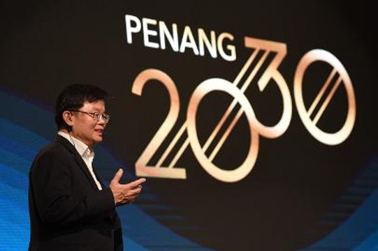 Chow launches ambitious, four-prong Penang 2030 plan