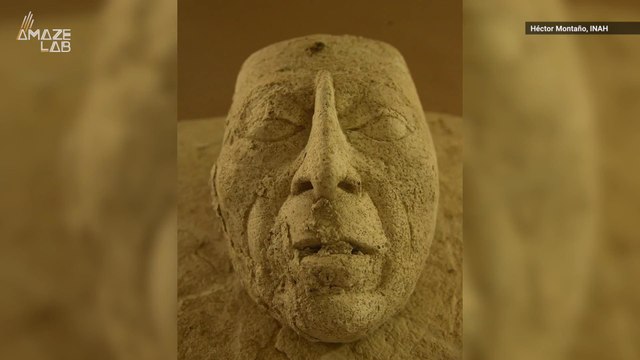 Ancient Mask of a Great Mayan King Unearthed in Mexico