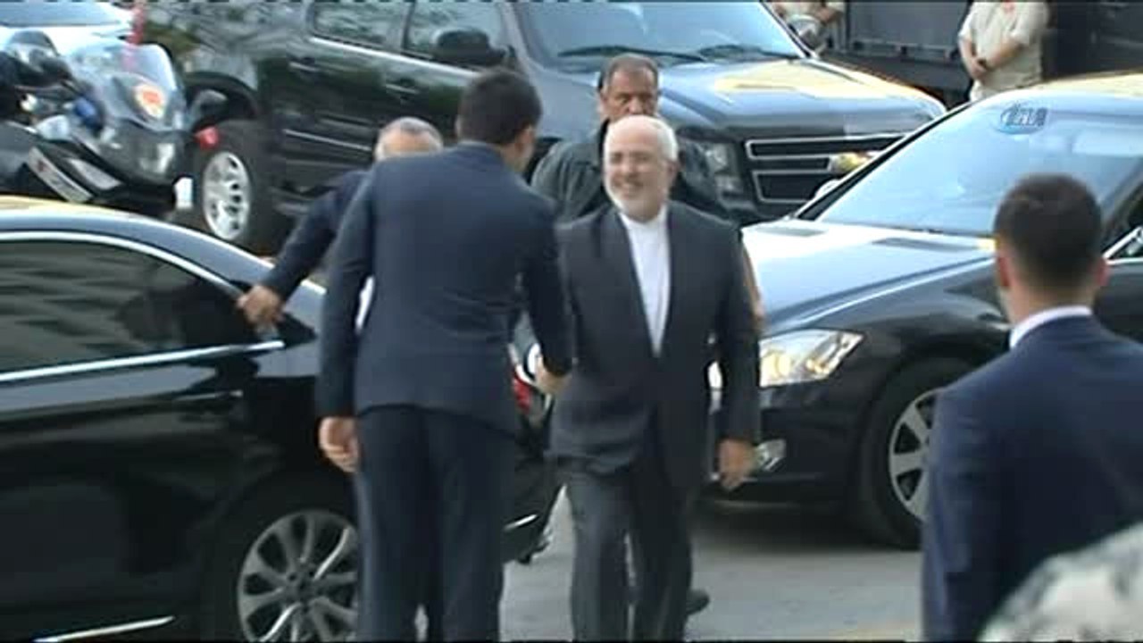 Cumhurbaşkanı Erdoğan, İran Dışişleri Bakanı Cevad Zarif ile Görüşüyor