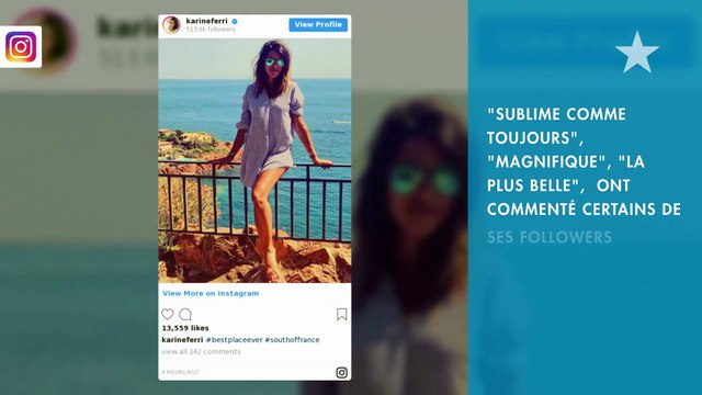 Karine Ferri maman sexy : elle affiche ses jambes galbées sur Instagram