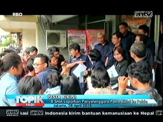 8 Sekolah yang Dicatut Ikut Pesta Bikini Lapor Polisi