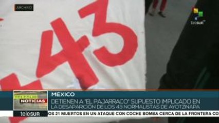 Detienen en México a "El Pajarraco", involucrado en el caso Ayotzinapa