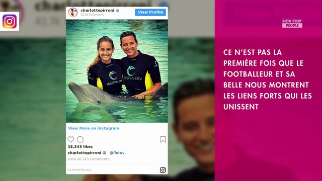 Charlotte Pirroni et Florian Thauvin plus amoureux que jamais sur Instagram