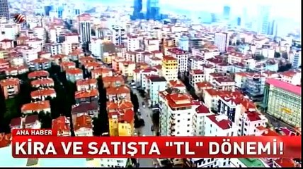 Dövizle kira dönemi bitiyor!