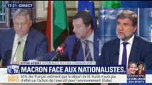 Emmanuel Macron face aux nationalistes