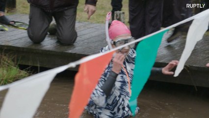 透明度ゼロ！泥沼シュノーケリング