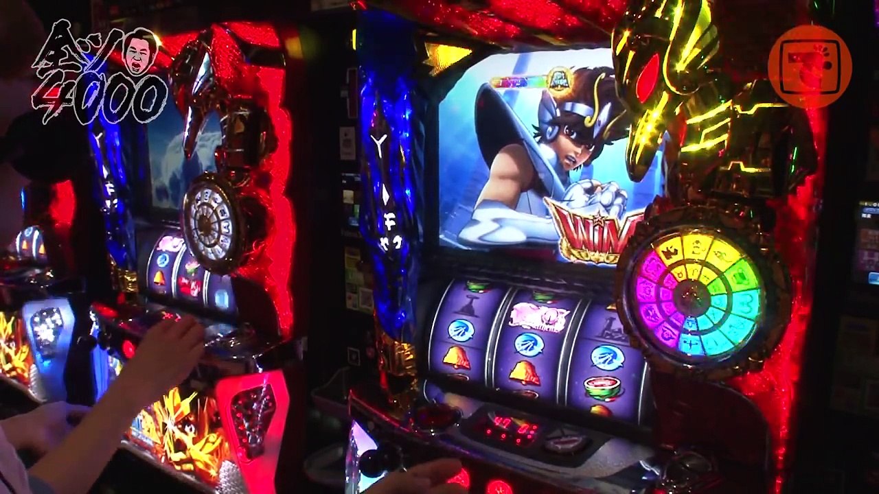 全ツ4000#13【パチスロ聖闘士星矢 海皇覚醒】電飾鼻男［でちゃう!］