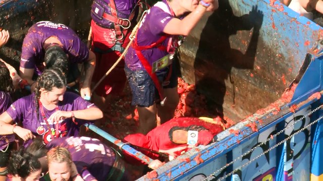 Vuelve La Tomatina a Buñol