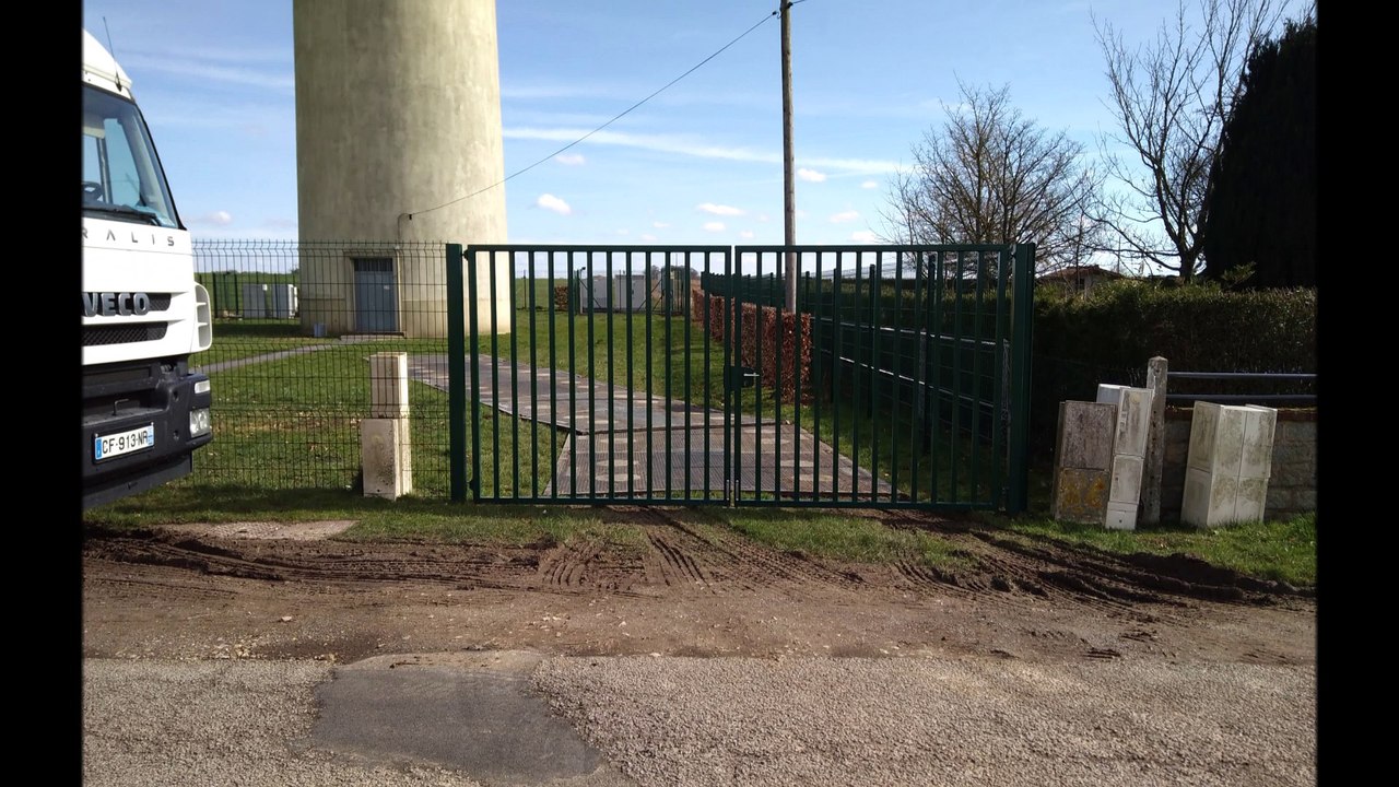 Chantier TSPS avec pose de plaques Tufftrack