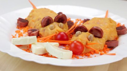 Como fazer ratinhos de batata