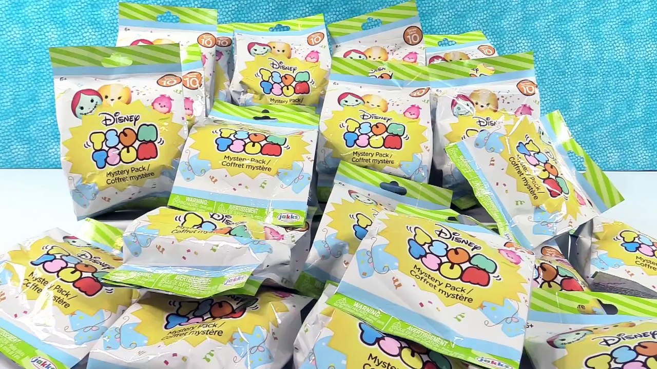 Disney Tsum Tsum Series 10 Mystery Pack Toy Review _ PSToyReviews