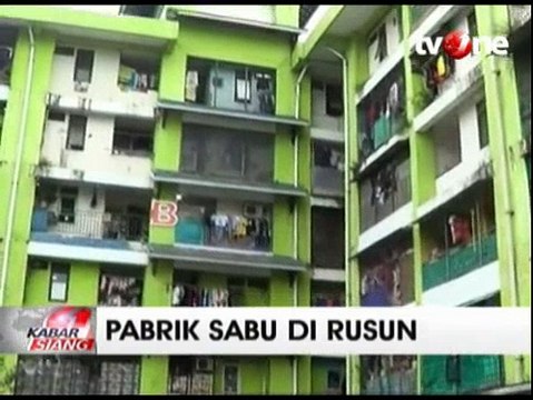 BNN Gerebek Pabrik Sabu di Rusun Kapuk Muara