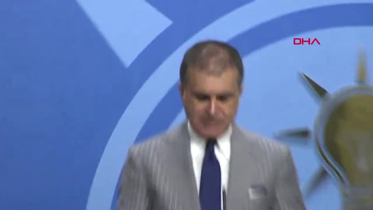 Ankara AK Parti Sözcüsü Ömer Çelik'ten Af Açıklaması: Bizim Gündemimizde Yok