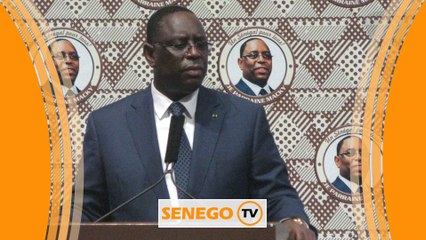 Lancement de la campagne de parrainage, Le message du Président Macky Sall