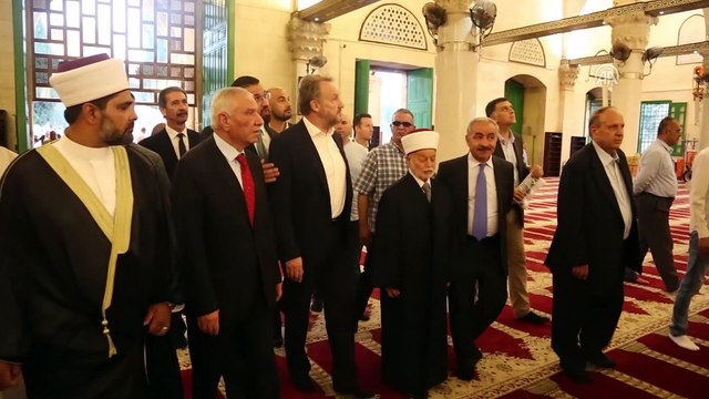 Boşnak Lider İzetbegovic Mescid-i Aksa'yı ziyaret etti - KUDÜS