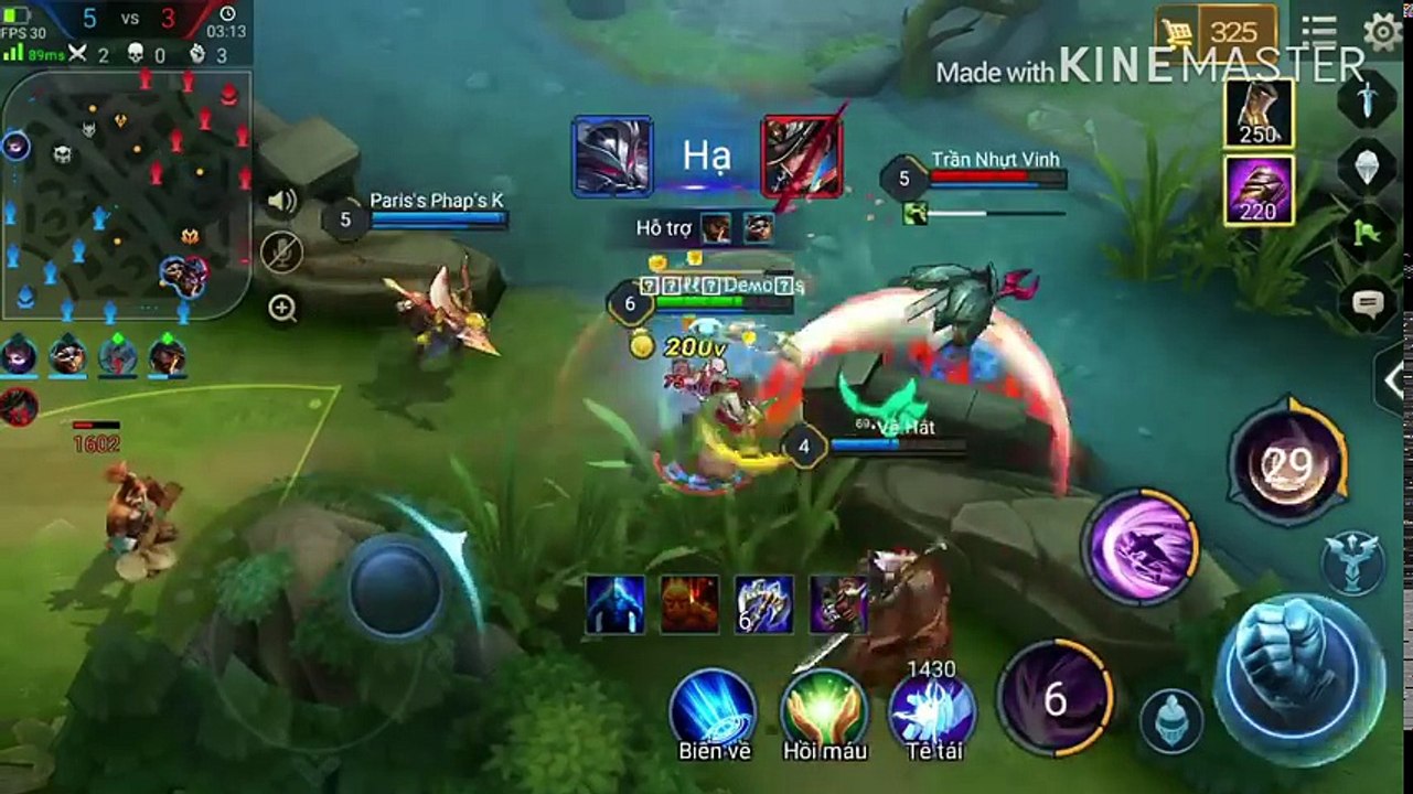 LIÊN QUÂN MOBILE | Funny Gaming Tv đã nói câu gì? Khiến cho đồng đội phải nhường vị trí đi RỪNG!
