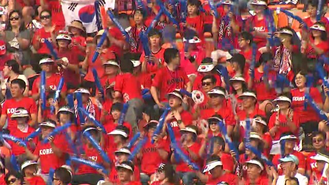 뜨거운 응원전...‘붉은 함성' 최고조 / YTN