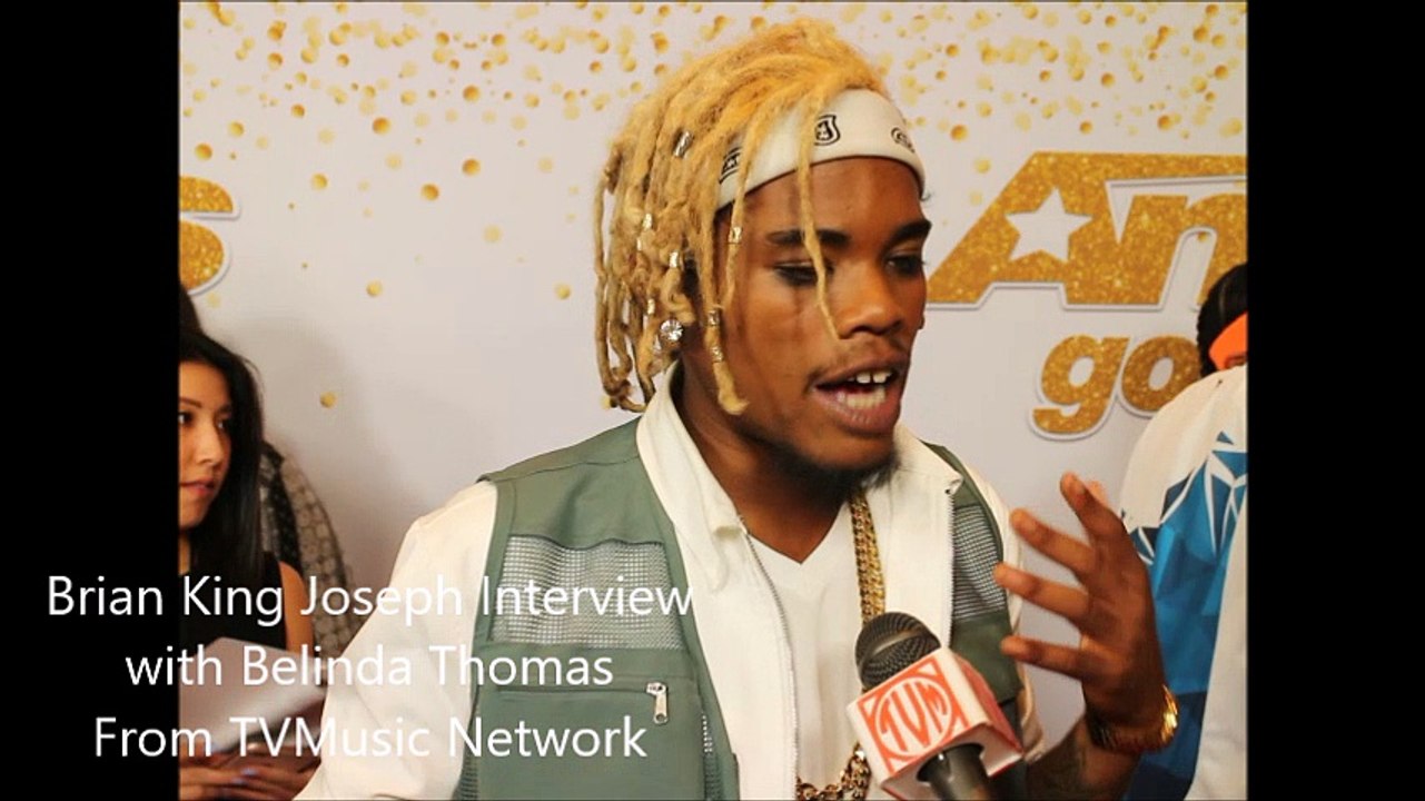 Brian King Joseph - America's Got Talent Live Shows Week 3 Interview