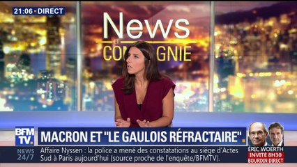 Au Danemark, Emmanuel Macron qualifie les Français de "Gaulois réfractaires au changement"