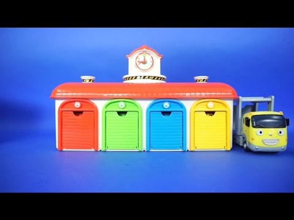 꼬마버스 타요 Tayo 중앙차고지 장난감 & 말하는 꼬마버스 타요, 캐리와 봉봉 Tayo the Little Bus Toy, Маленький автобус ТАЙО Игрушки