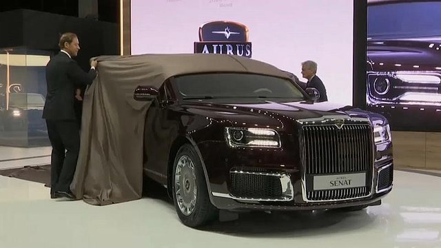 В Москве представили российскую машину класса люкс