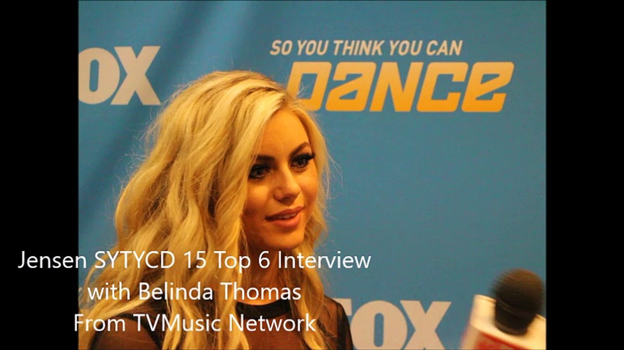 Jensen So You Think You Can Dance Top 6 Interview SYTYCD video