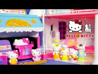 헬로키티 인형의 집 & 헬로키티 매직하우스 놀이 | CarrieAndToys