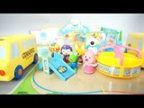 뽀롱뽀롱 뽀로로 신나는 뽀로로 유치원 놀이 장난감 놀이터 가방 뽀로로 유치원 버스 Pororo Kindergarten Toy детский сад Игрушки