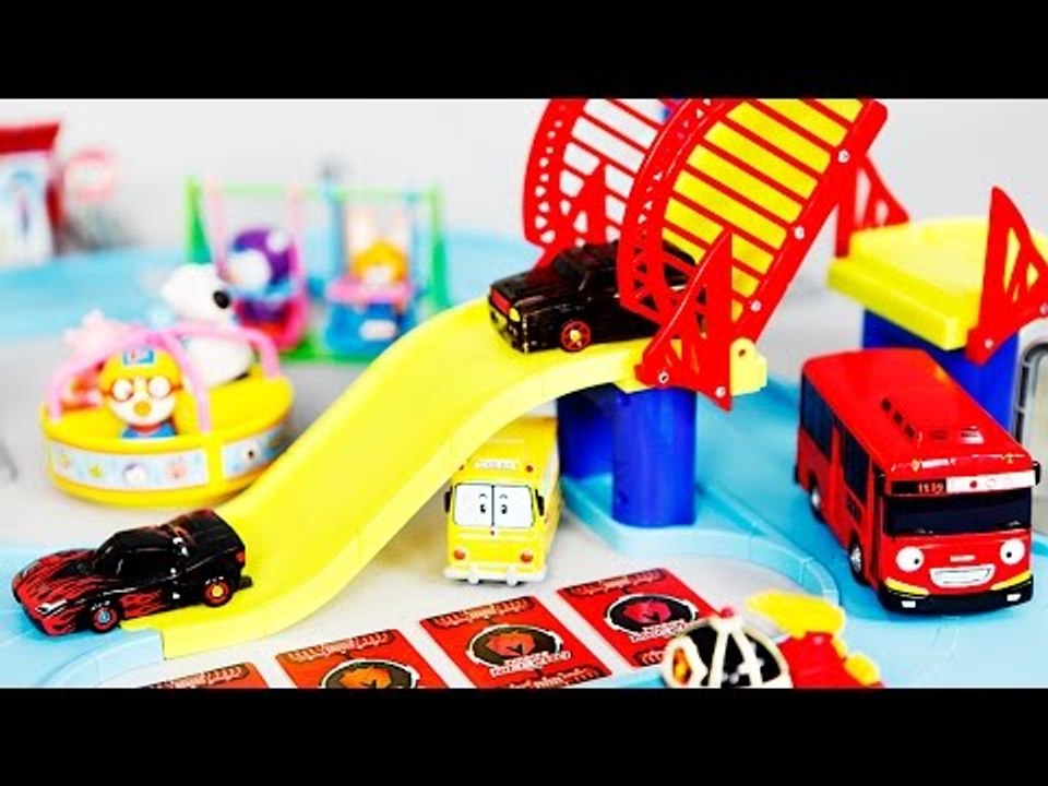 터닝메카드 타요 뽀로로 로보카 폴리 장난감 꼬마버스 타요 도로놀이 Tayo the Little Bus Toy Маленький автобус ТАЙО Игрушки