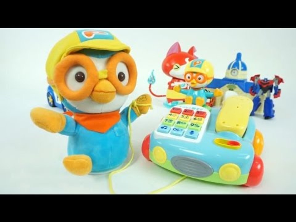 뽀로로 말하는 전화기 장난감 노래친구 인형 걸음마 전화놀이 Pororo Talking Telephone Toys игрушка CarrieAndToys