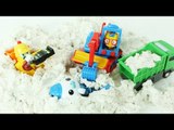 뽀로로 덤프트럭 중장비 세트 로보카폴리 타요 옥토넛 장난감 뽀송이 모래 놀이 Pororo & Robocar Poli & Tayo Toys Sand play CarrieAndToys