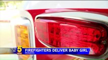 Firefighters Deliver Baby in Back on Ambulance on Their Way to Hospital