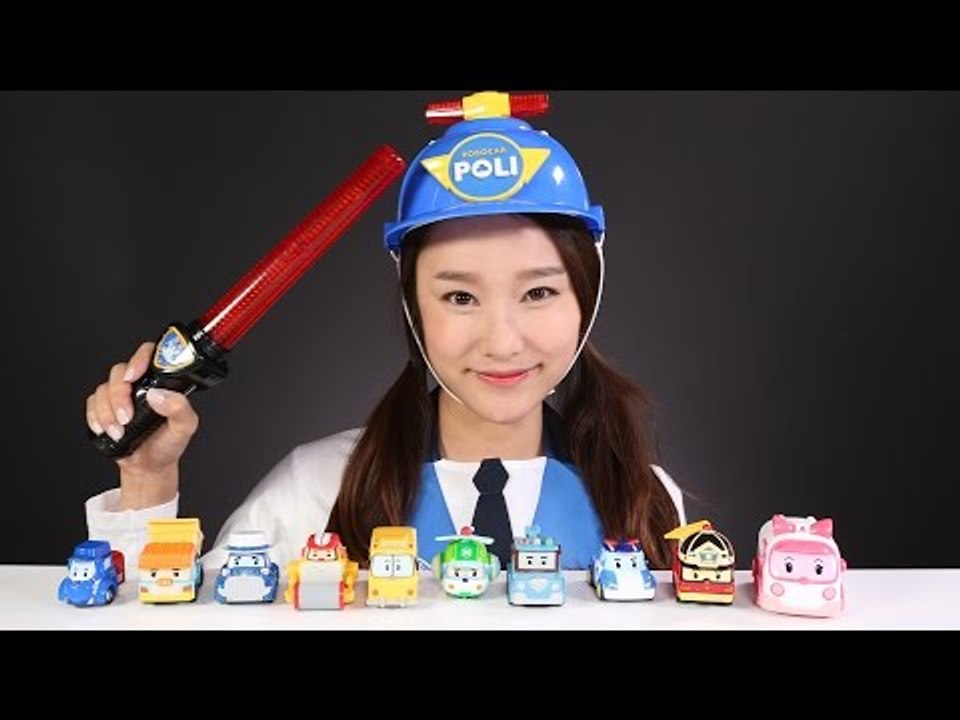 캐리와 로보카폴리 친구들이 함께하는 장난감 나라 교통 경찰 놀이 CarrieAndToys