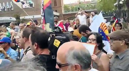 Agresión del cámara de Telemadrid a un hombre de 70 años