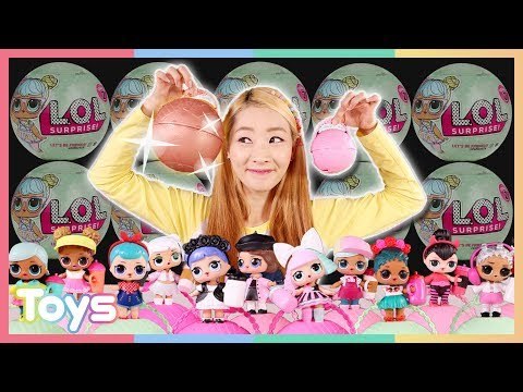 엘리의 두근두근 레어 황금 인형 뽑기! LOL 서프라이즈 랜덤 인형 뽑기 | 캐리와장난감친구들