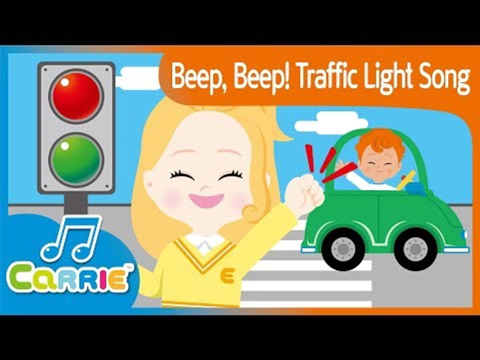 [키즈 동요] 뛰뛰빵빵 신호등송 영어버전 Beep, Beep! Traffic Ligh...