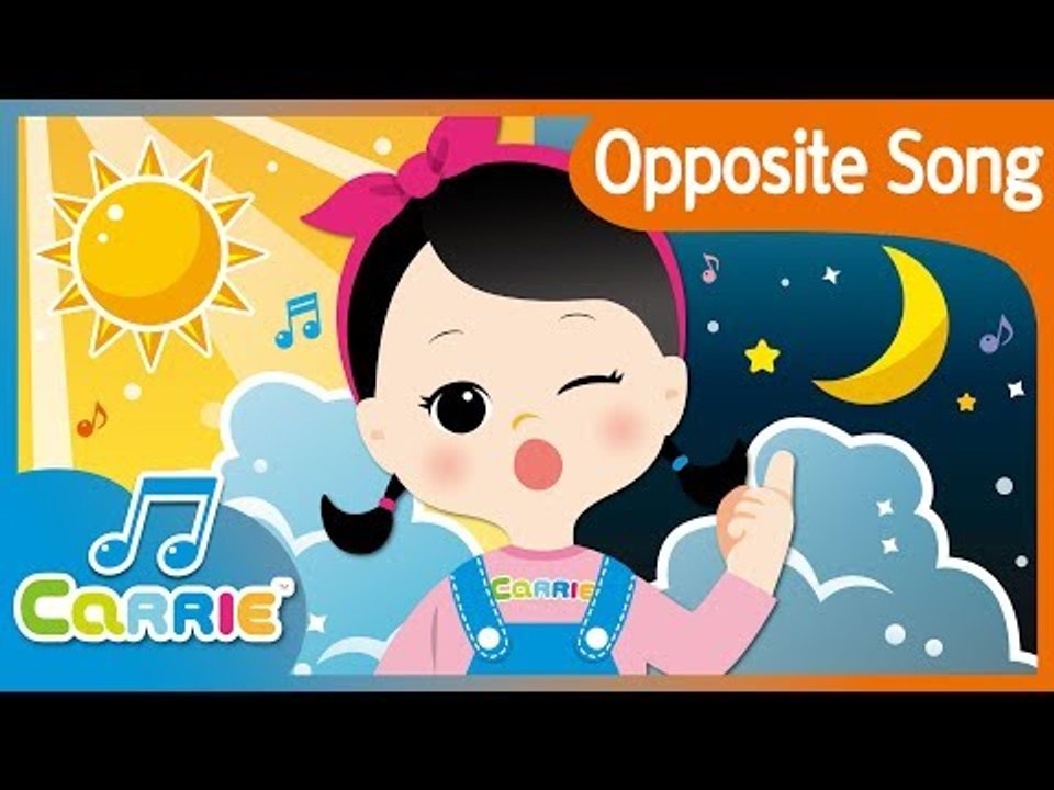 [키즈 동요] 반대말 송 영어버전 Opposite Song | 캐리앤 송