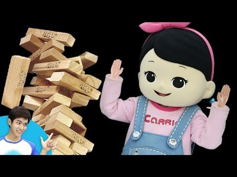 특별한 손으로 하는 캐빈과 꼬마캐리의 젠가 게임! [Tiny Hands] l 캐리앤 플레이