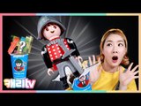 [캐리와장난감친구들] 플레이모빌 미스터리컵으로 화분 만들기 놀이