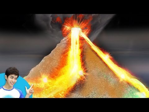 [시크릿 과학 실험] 펑!!! 캐빈의 부글부글 끓어오르는 화산 실험 | 캐리앤 플레이