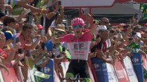 Clarke surges to stage five win, Molard steals red jersey