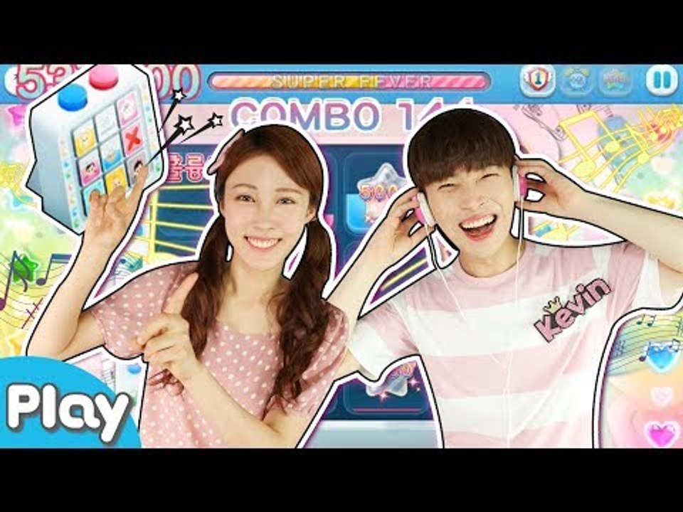 [캐리해피하우스] 음악에 맞춰 터치! 딩동딩동 리듬 놀이 배틀 게임 l 캐리앤 플레이