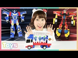 헬로카봇 스포츠카 컨버스터, 엔지니어 아이언트 로봇 자동차 변신 놀이 | 캐리와장난감친구들