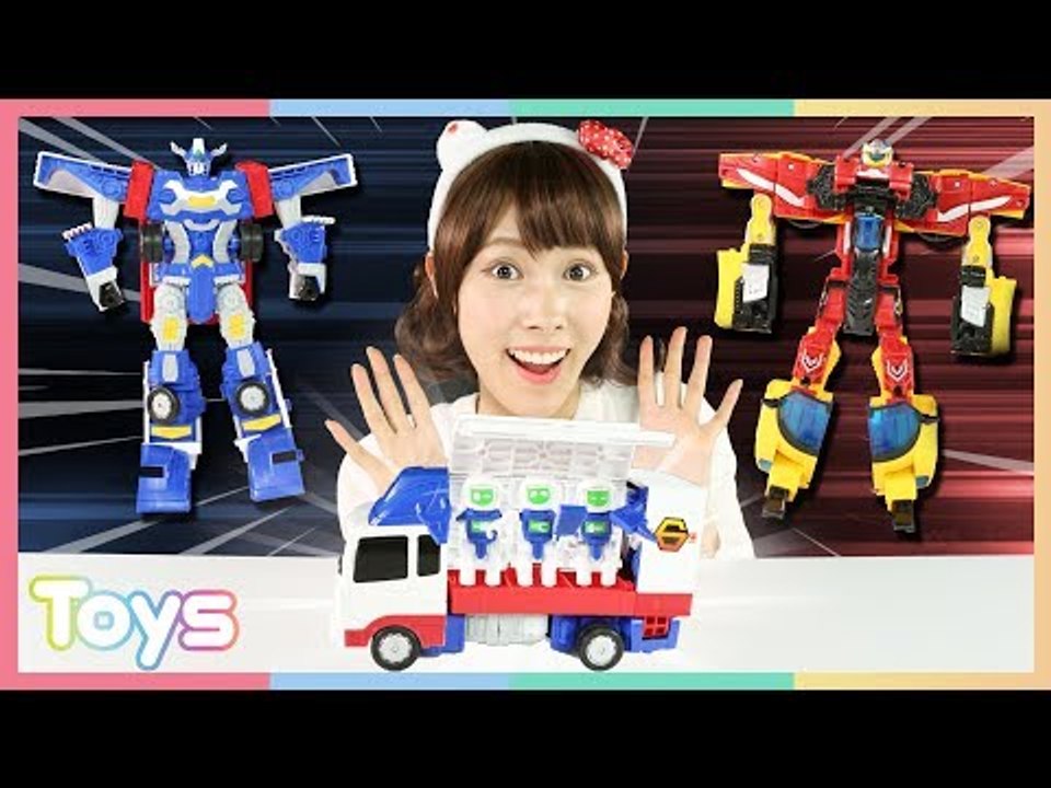 헬로카봇 스포츠카 컨버스터, 엔지니어 아이언트 로봇 자동차 변신 놀이 | 캐리와장난감친구들