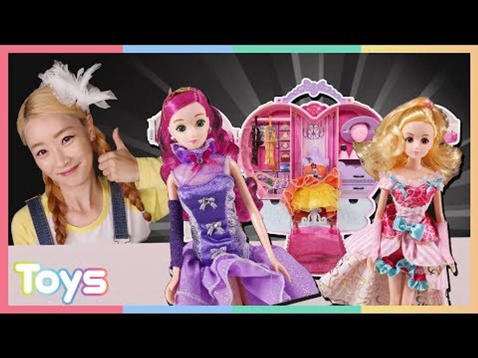 시크릿 쥬쥬 드레스 가방으로 엘리만의 특별한 드레스 만들기ㅣ캐리와장난감친구들