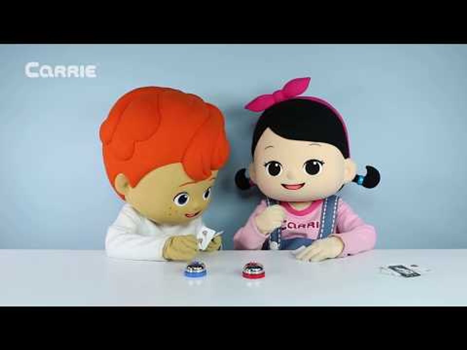 꼬마캐리와 꼬마캐빈의 파리 종치기 보드게임 대결 놀이 l 캐리앤 플레이