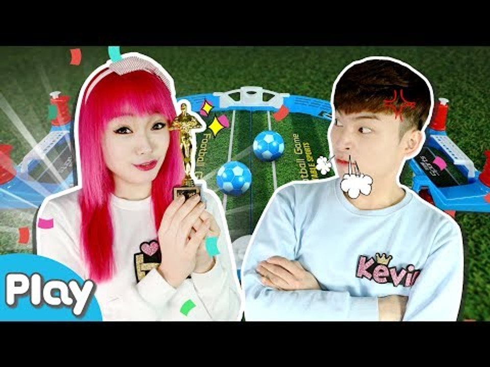축구의신 보드게임 장난감 대결 놀이 l 캐리앤 플레이