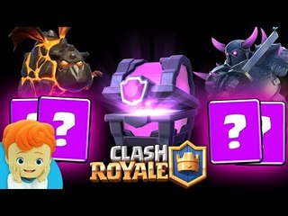 마법 상자에서 영웅 카드가 펑펑! 꼬마캐빈의 덱 맞춰서 아레나 승급하기 도전 [Clash Royale] | 캐리앤 플레이