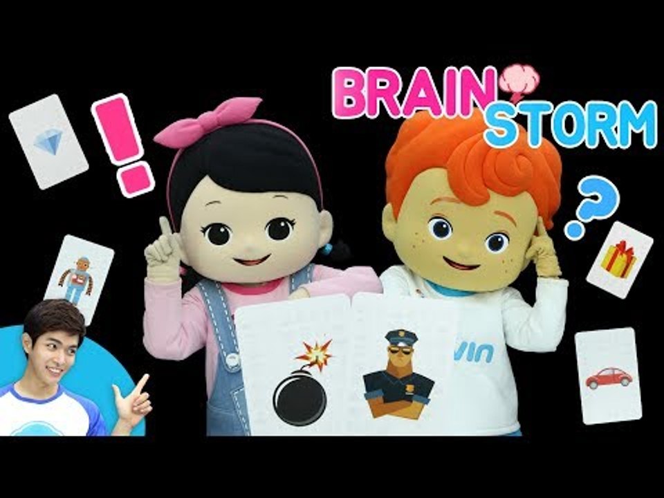 그림을 보고 이야기를 만들어요! 캐빈과 꼬마친구들의 브레인 스톰 게임 l 캐리앤 플레이