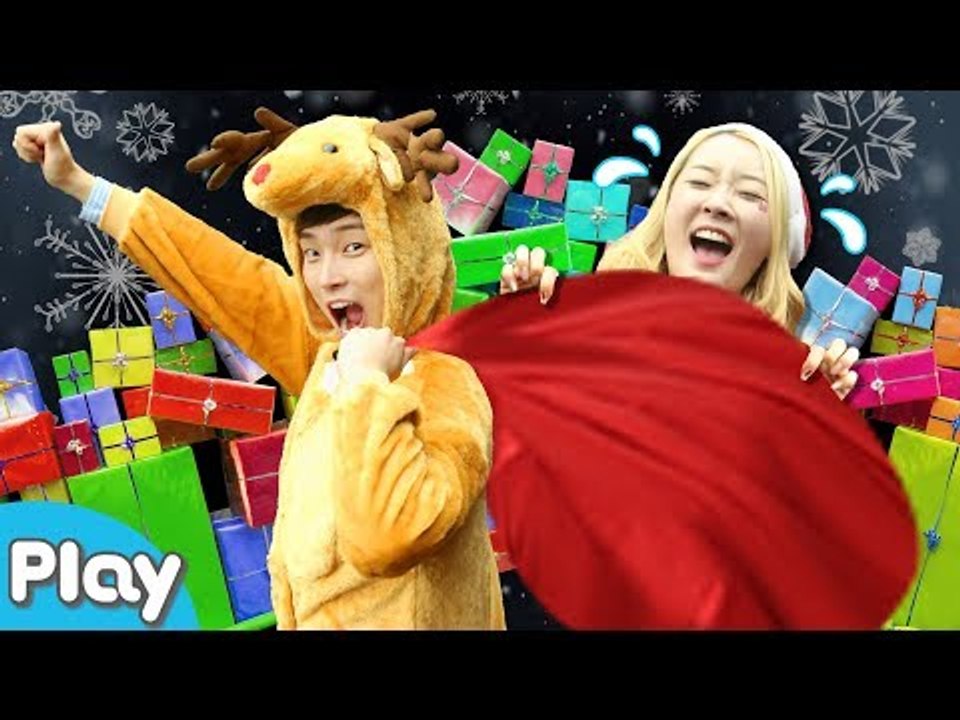 산타 자루 타고 퀴즈대결!! 크리스마스 선물의 주인공은? ㅣ 캐리앤 플레이